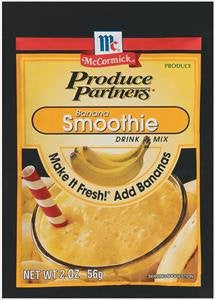 Smoothie Drink Mix, Banana 2.0 Oz