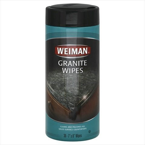 Weiman Granite Wipes 30 Count