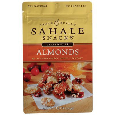 Almond Nuts, Glazed 4.0 OZ (Pack of 6)