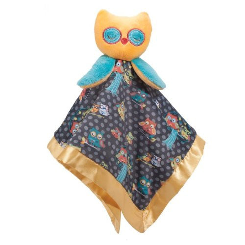 Orange Owl Lil' Snuggler 13" by Douglas