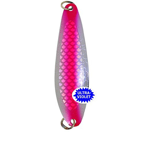 Gold Star 4141-111-653 Kingfisher Lite Spoon, 7/8" x 3 3/8", #4, UV Pink Haze