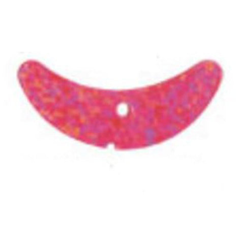 Mack's Lure- 1.1" Smile Blades (5) Hot Pk Sparkle