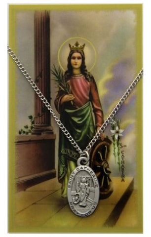 St Catherine Prayer Card Set