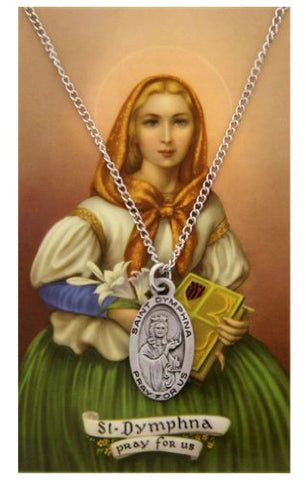 St Dymphna Prayer Card Set