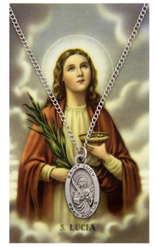 St. Lucy Prayer Card Set