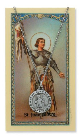 St Joan of Arc Prayer Card Set