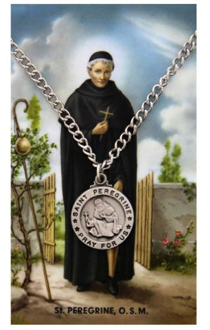 St Peregrine Prayer Card Set