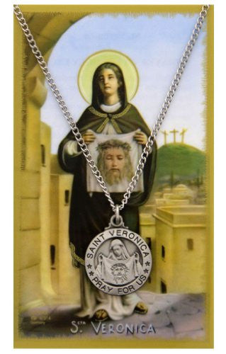 St Veronica Prayer Card Set