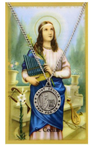 St. Cecilia Prayer Card Set