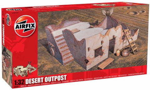 Airfix - Desert Outpost, 1:32, 182mm L x 292mm W