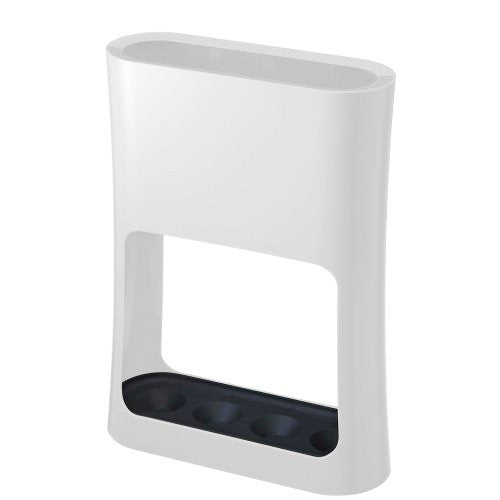 Oval Umbrella Stand - White
