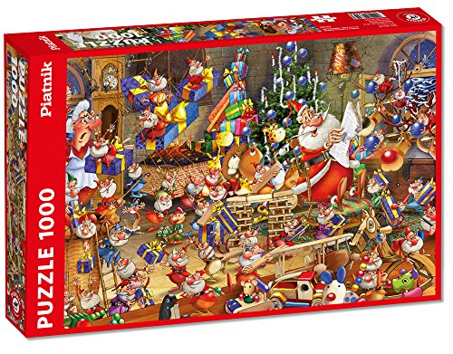 Piatnik 1000pc puzzle, Ruyer Christmas Chaos