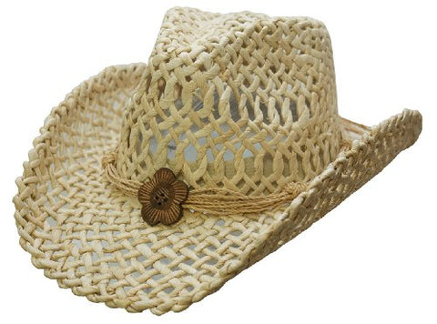 San Diego Womens Maize Western Fashion Hat - Natural, One Size