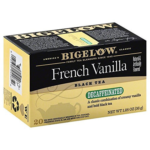 Bigelow French Vanilla Decaf Tea 20.0 BG