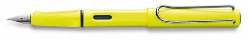 LAMY SAFARI FNTN PEN NEON YELLOW 1.5