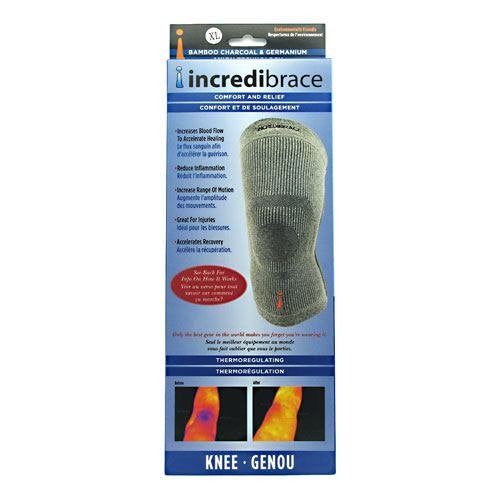 Knee Brace w/Germanium - Grey, X-Large
