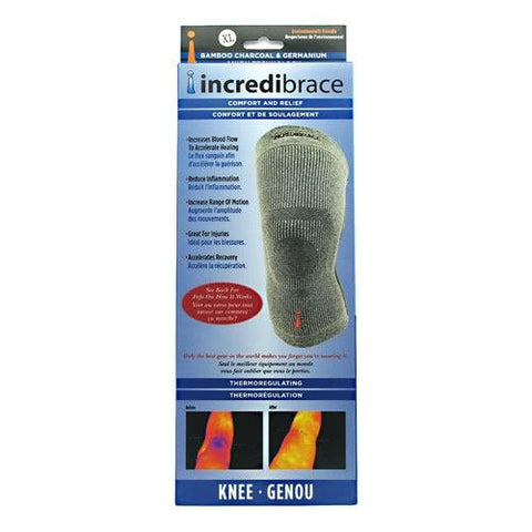 Knee Brace w/Germanium - Grey, X-Large