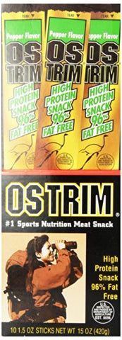 Ostrim Beef & Ostrich Snack Pepper 1.5oz