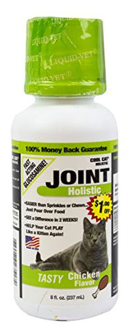 Liquid-Vet Cat Joint Formula - Chicken Flavor, 8.0 oz