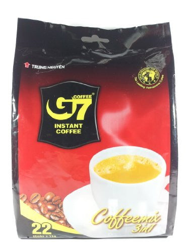 G7 Original 3-in-1 Instant Coffee, Bag of 22 sachets