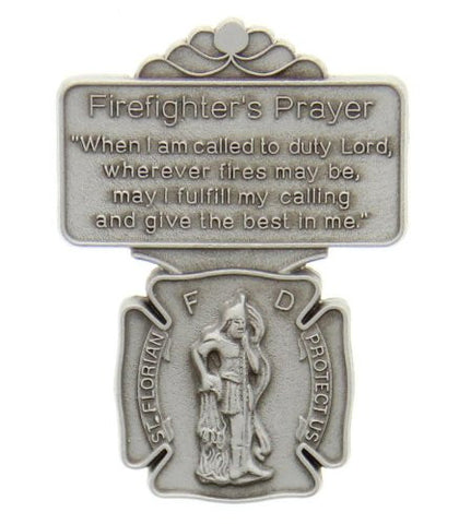 Firefighter Prayer Visor Clip