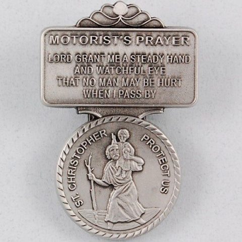 St Christpher Visor Clip