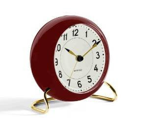 Rosendahl AJ Station Alarm Clock Burgundy