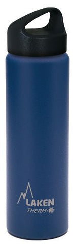 St. steel thermo bottle 18/8  - 0,75L  - Blue