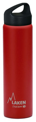 St. steel thermo bottle 18/8  - 0,75L  - Red