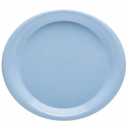 Zakwave Microwave-Safe Plastic Plate - Sky Blue