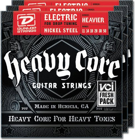 Heavy Core Electric Strings 6/set, Heavier