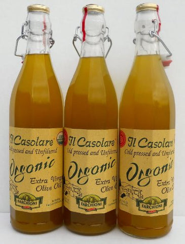 Il Casolare Organic Unfiltered Extra Virgin Olive Oil 25 oz