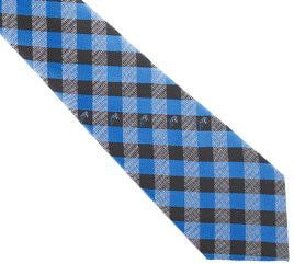 Carolina Panthers Tie Woven Poly Check