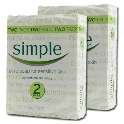 Simple Soap Twin Pack (125g)