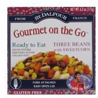 Gourmet On The Go Ready To Eat Three Beans w/ Sweetcorn 6.2 OZ