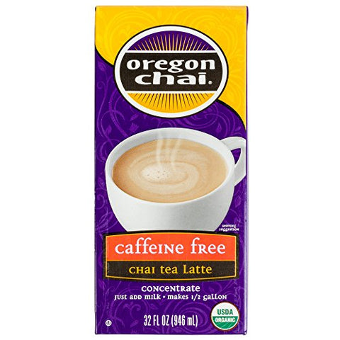 Oregon Chai Concentrates Caffeine Free 32 oz