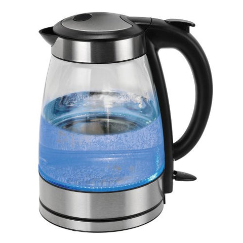 Kalorik Glass Water kettle Black and Stainless