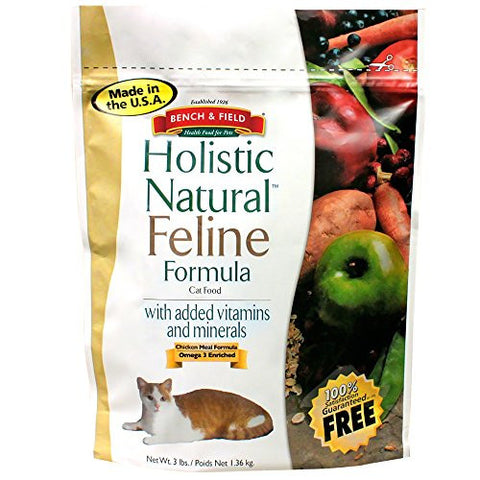 Bench & Field Dry Cat Food Holistic Natural 48.0 OZ
