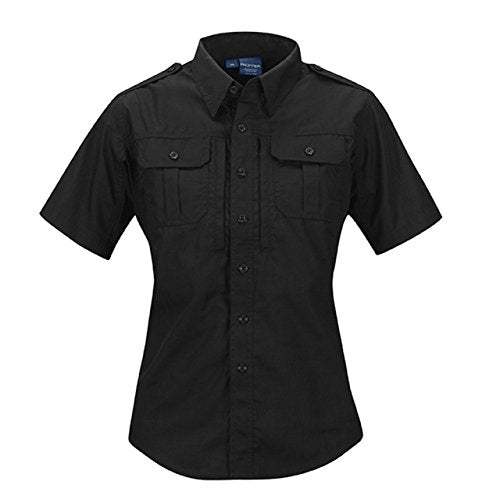 Women's Tactical Shirt - Short Sleeve Small (Black)