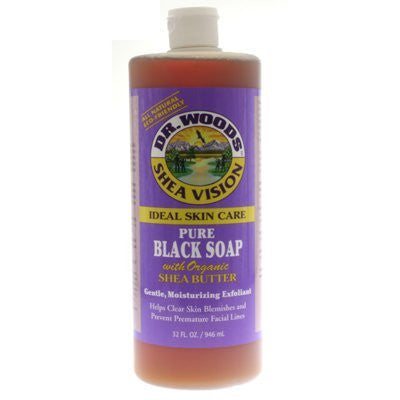 Black Soap w/Shea Butter - 32 oz