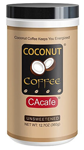 Coconut Coffee Unsweetened 12.7 oz Jar