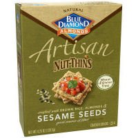 Blue Diamond Cracker/Bread Specialty Crackers Artisan, Sesame Seed 4.25 oz