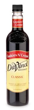 DaVinci Gourmet Classic Syrups Cookies 'n Cream Plastic Bottle  750 ml
