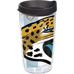 NFL Jacksonville Jaguars Colossal Wrap with Lid 16oz Tumbler