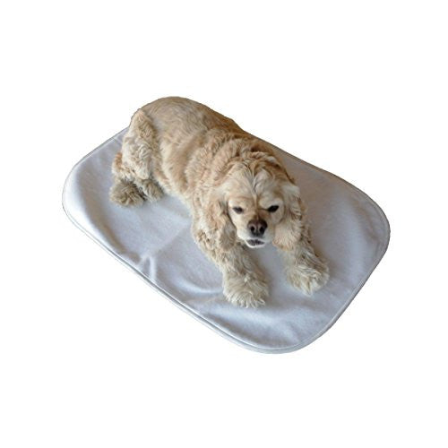 Achy Paws™ Self-Warming Dog Mat (White) Large