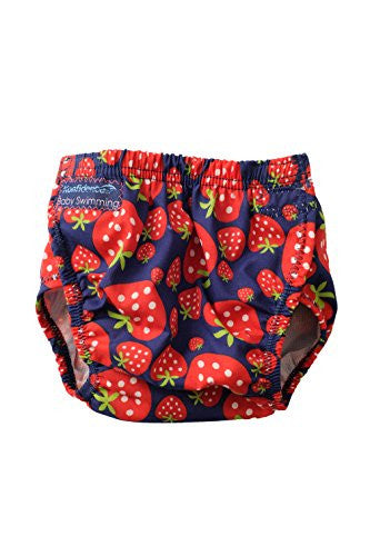 AquaNappy (reusable swim diaper) - One size Strawberry