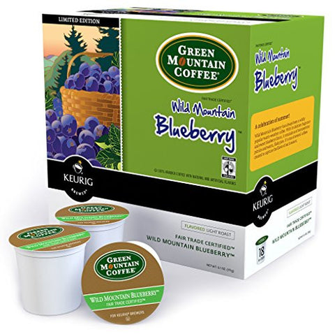 Green Mountain Coffee, Wild Mountain Blueberry SPRING LTO, k-cup
