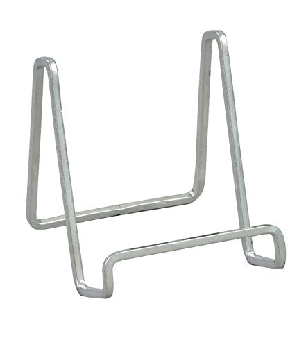 4" Silver Square Wire Stand