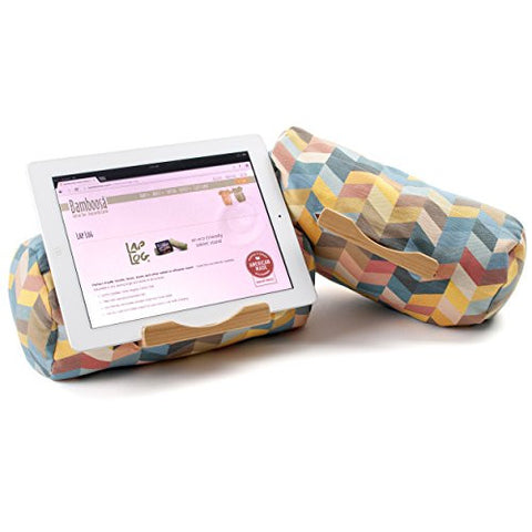 Lap Log Classic- iPad Stand / Touchscreen Tablet Holder (Chevron Seven)