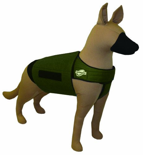 Techniche Phase Change Cooling Dog Coats, Khaki Size Large/XLarge